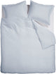 Ambiante satin uni dekbedovertrek - lits-jumeaux xl - 260 x 200 220 cm - licht blauw
