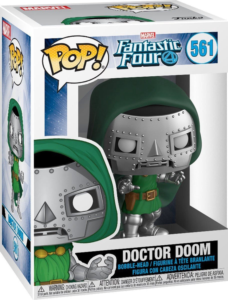 Funko pop marvel: los cuatro fantásticos - doctor doom pop #561