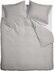 Copripiumino Ambiante satin uni - matrimoniale - 200 x 200 220 cm - grigio