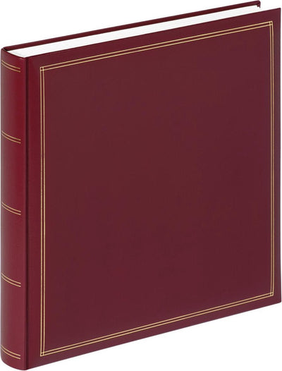 Walther fa-260-r monza - álbum clásico - tamaño 33 x 34 cm - rojo