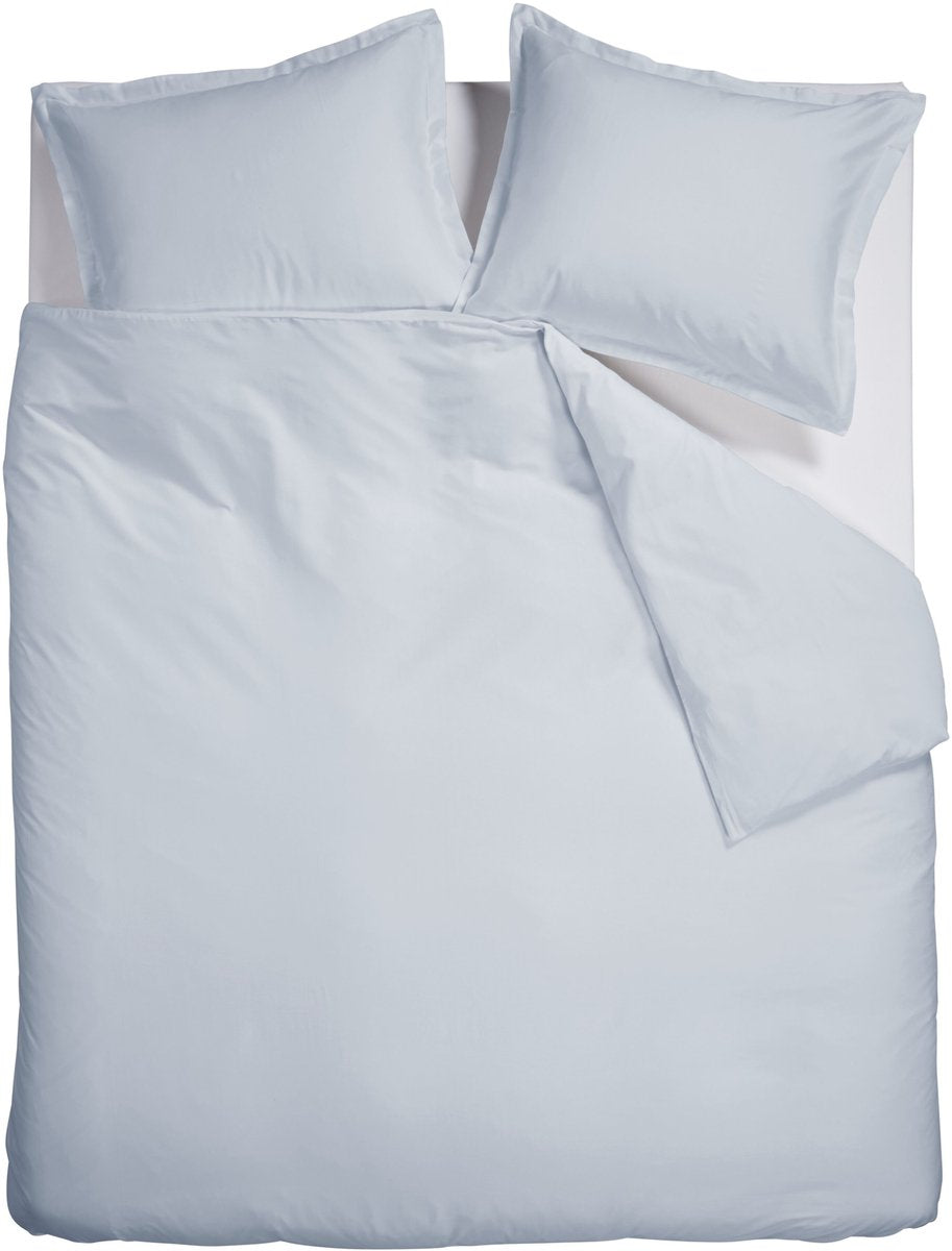 Copripiumino Ambiante satin uni - letti gemelli - 240 x 200 220 cm - azzurro