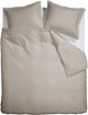 Copripiumino Ambiante satin uni - letti gemelli - 240 x 200 220 cm - sabbia