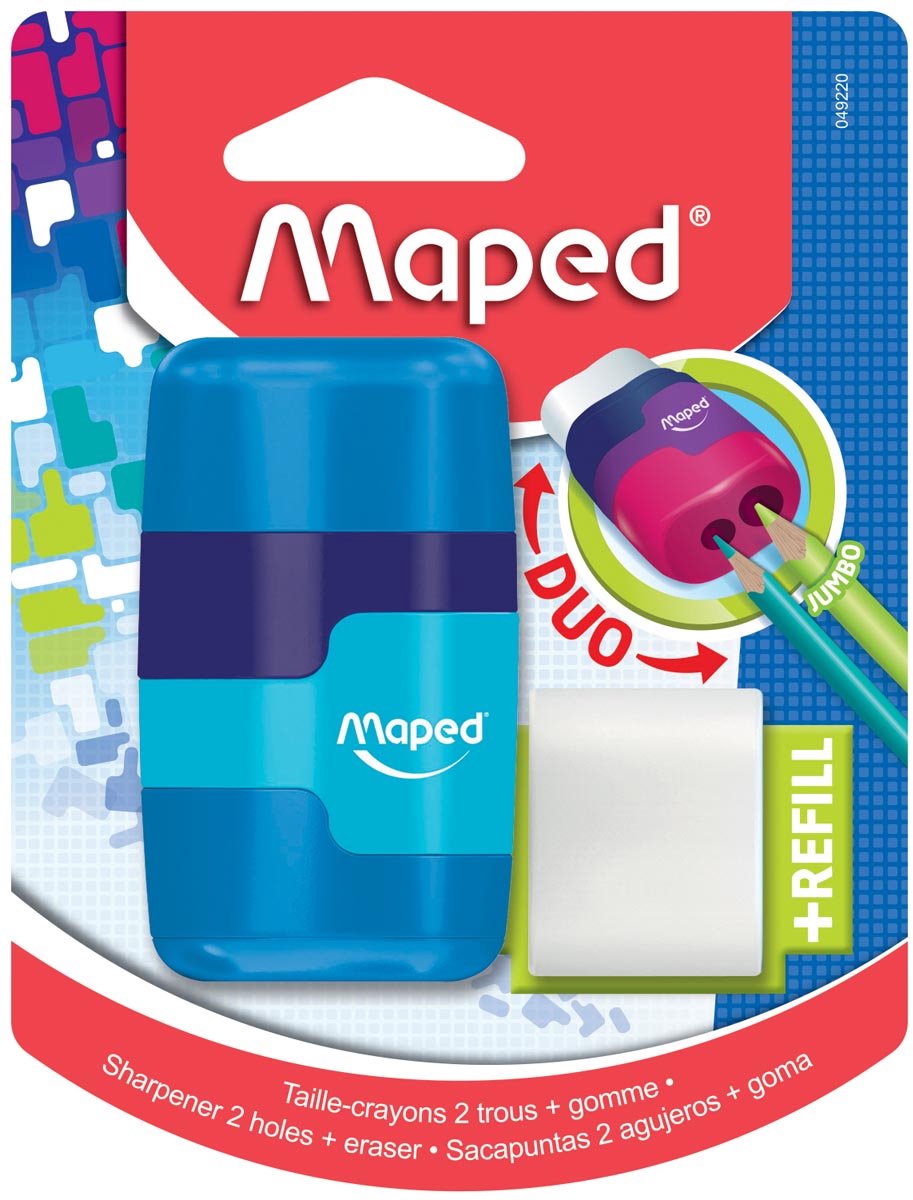 Sacapuntas de oficina maped+gom connect soft bls