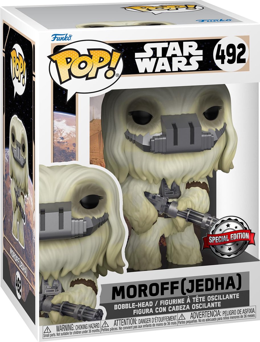 Funko pop! - star wars - moroff (jedha) #492 - special edition