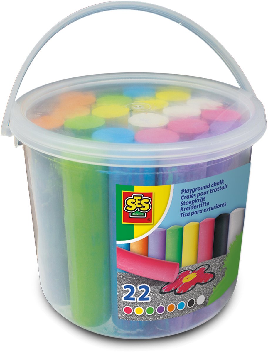 SES Bucket de tiza SES, 22º.