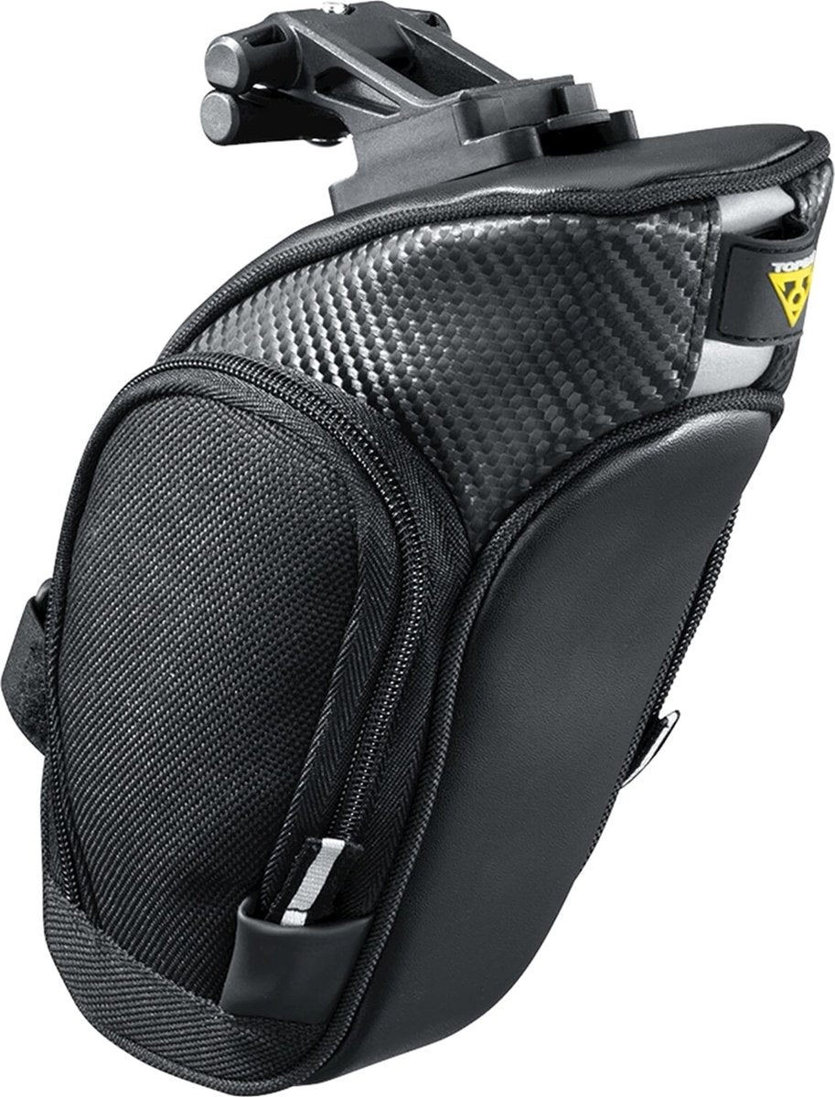 Topeak Saddle Bag Mondopack - Bolsa de silla de montar de bicicleta - Unisex - Negro