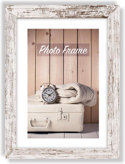 Marco de fotos ZEP V21346 Nelson 6 White Wash 30x40 cm