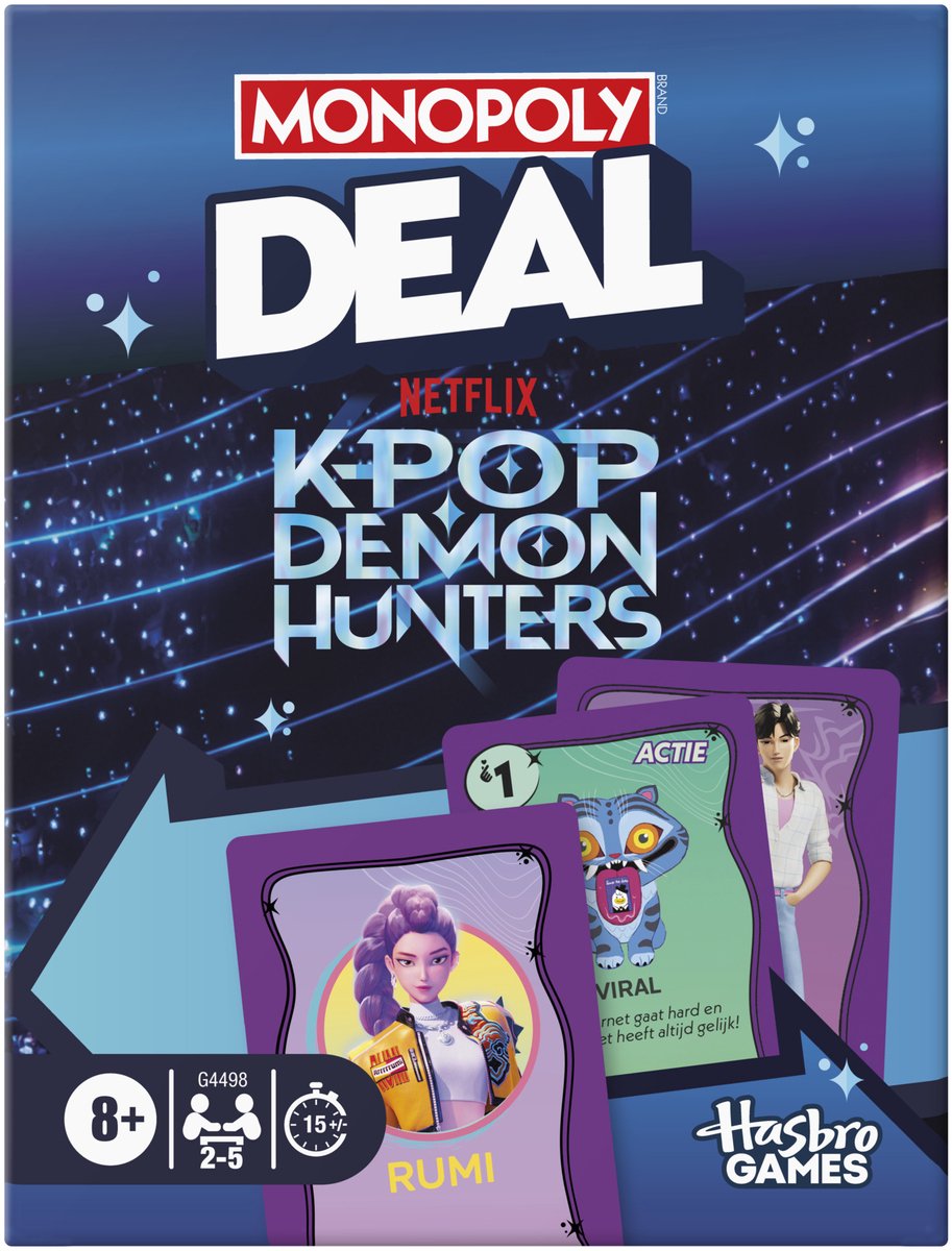 Affare di monopolio kpop cacciatori di demoni - gioco di carte