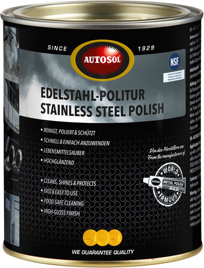Pasta lucidante per acciaio inox Autosol - 750 ml
