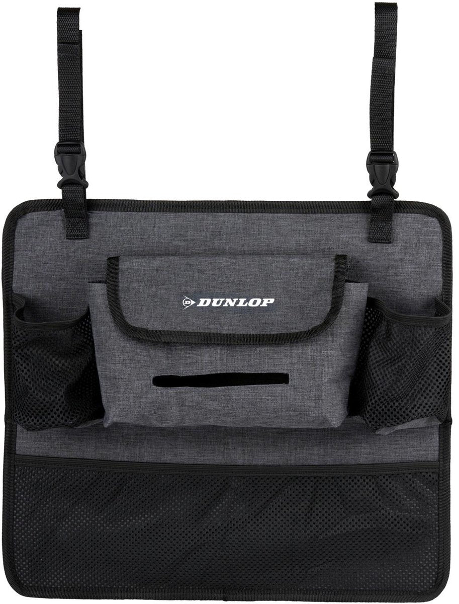 Dunlop vehicle - auto console organizer grey - auto-organizer - kunststof - greydark
