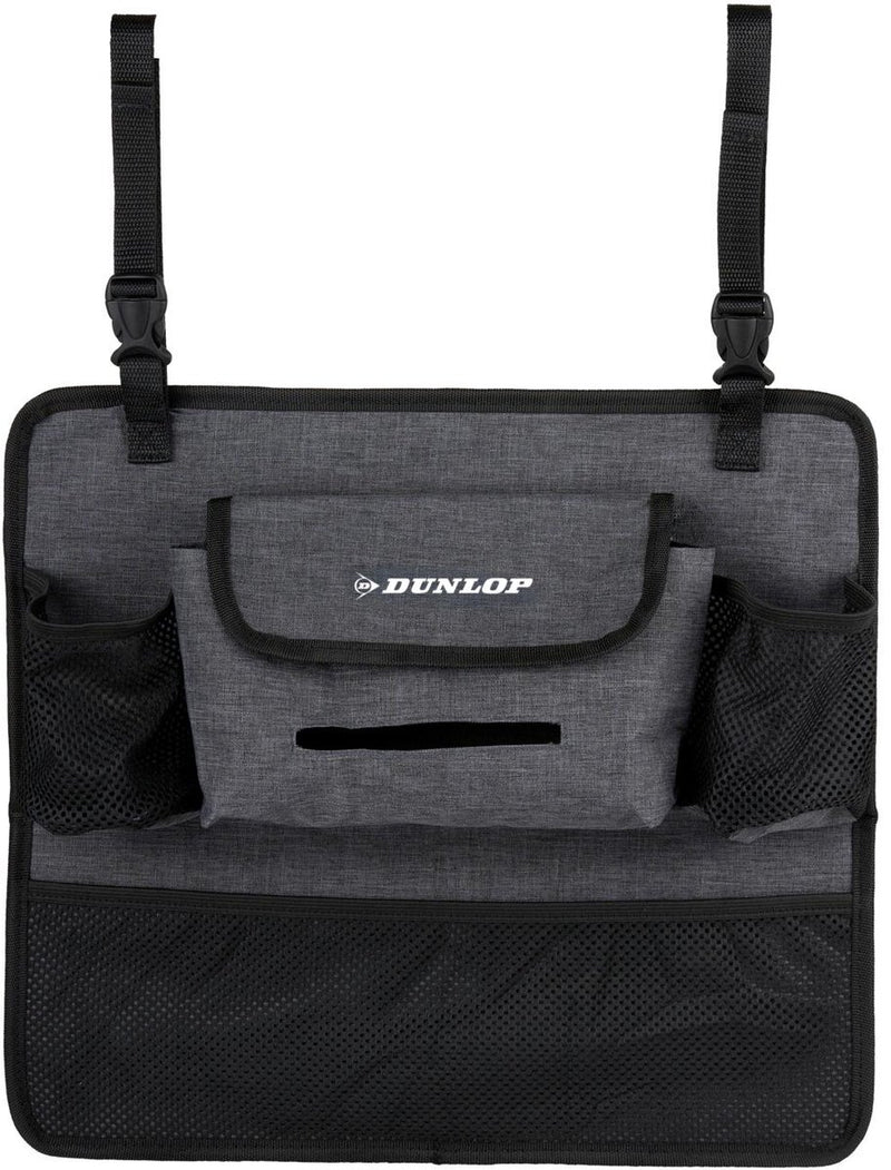Dunlop veicolo - organizer per console per auto grigio - organizer per auto - plastica - grigio scuro