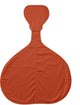 Kipkep feedi paño de lactancia - especia oxidada - naranja óxido - paño de lactancia para una lactancia tranquila - algodón
