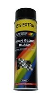 Lacca spray acrillica ad alta lucido nero 500 ml