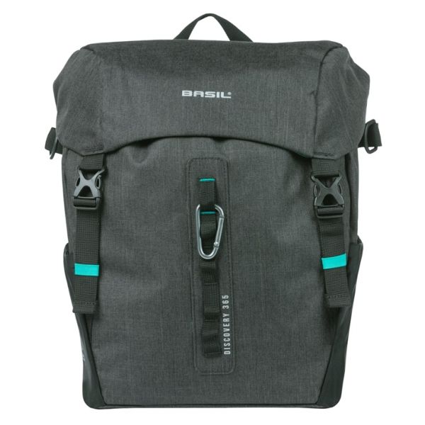 Basil borsa singola discovery 365d l mik 20l 15 x 23 x 35 cm - nero