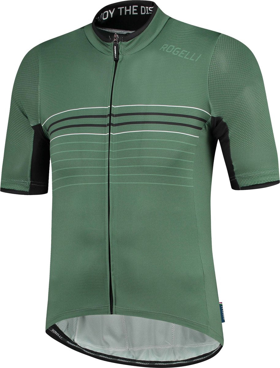 Rogelli kalon fietsshirt - korte mouwen - heren - leger groen - maat m