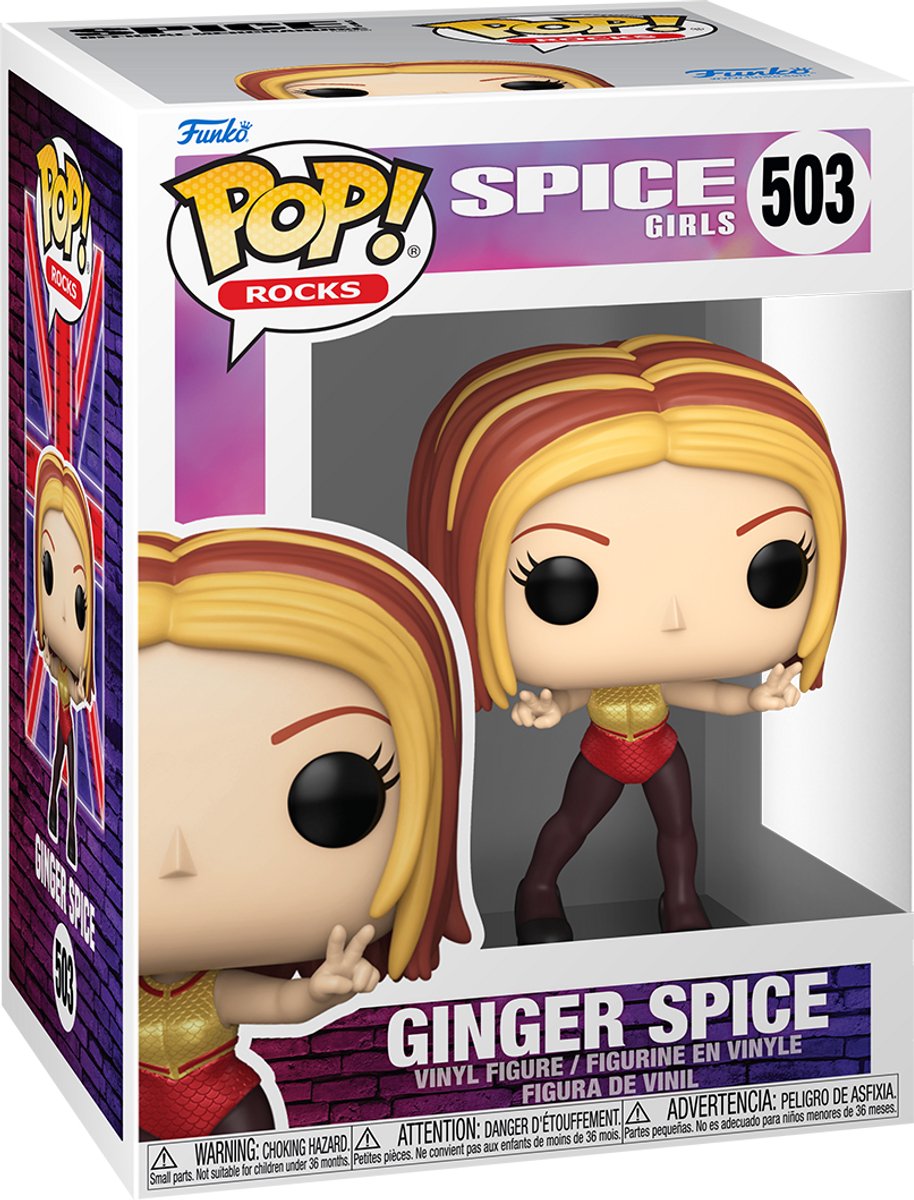 Funko pop rock: Spice Girls - Zenzero (WNBE)
