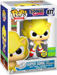 Funko pop! games sonic the hedgehog - super sonic first appearance #877 summer convention 2022 glow in the dark grail rare