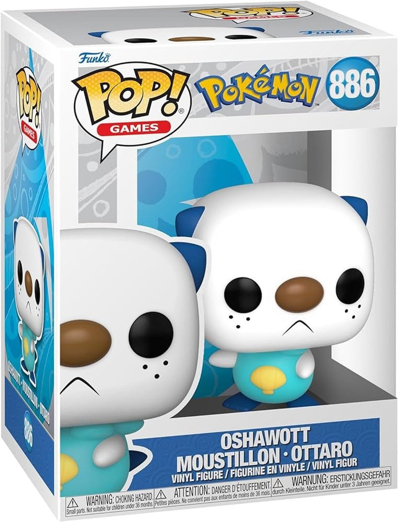 Juegos funko pop: pokémon - oshawott pop #886