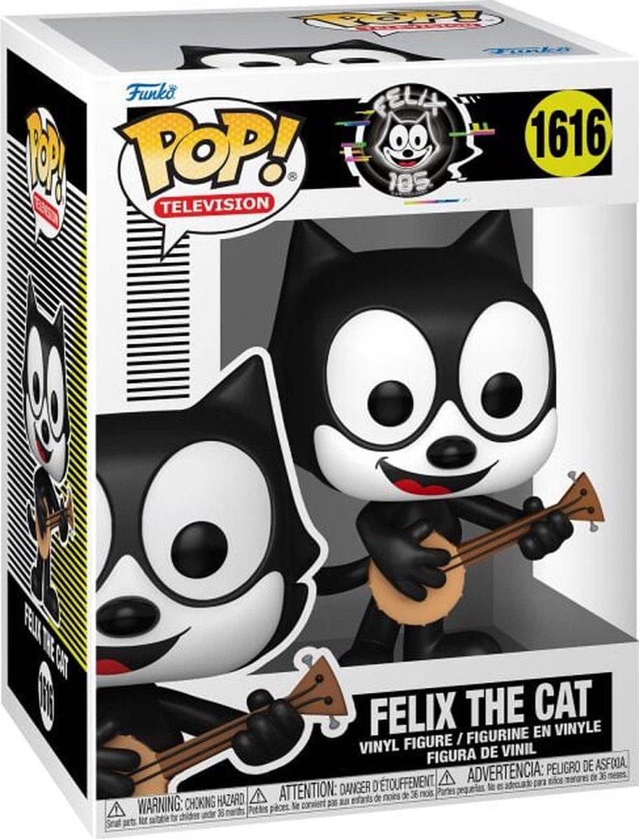 Funko felix the cat felix the cat vinylfiguur 1616 pop! zwart-wit