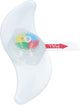Iluminación de radios Dresco - LED - multi - 14cm - blanco