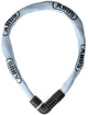 Lucchetto a catena Abus codice tresor 6807c 110 azzurro