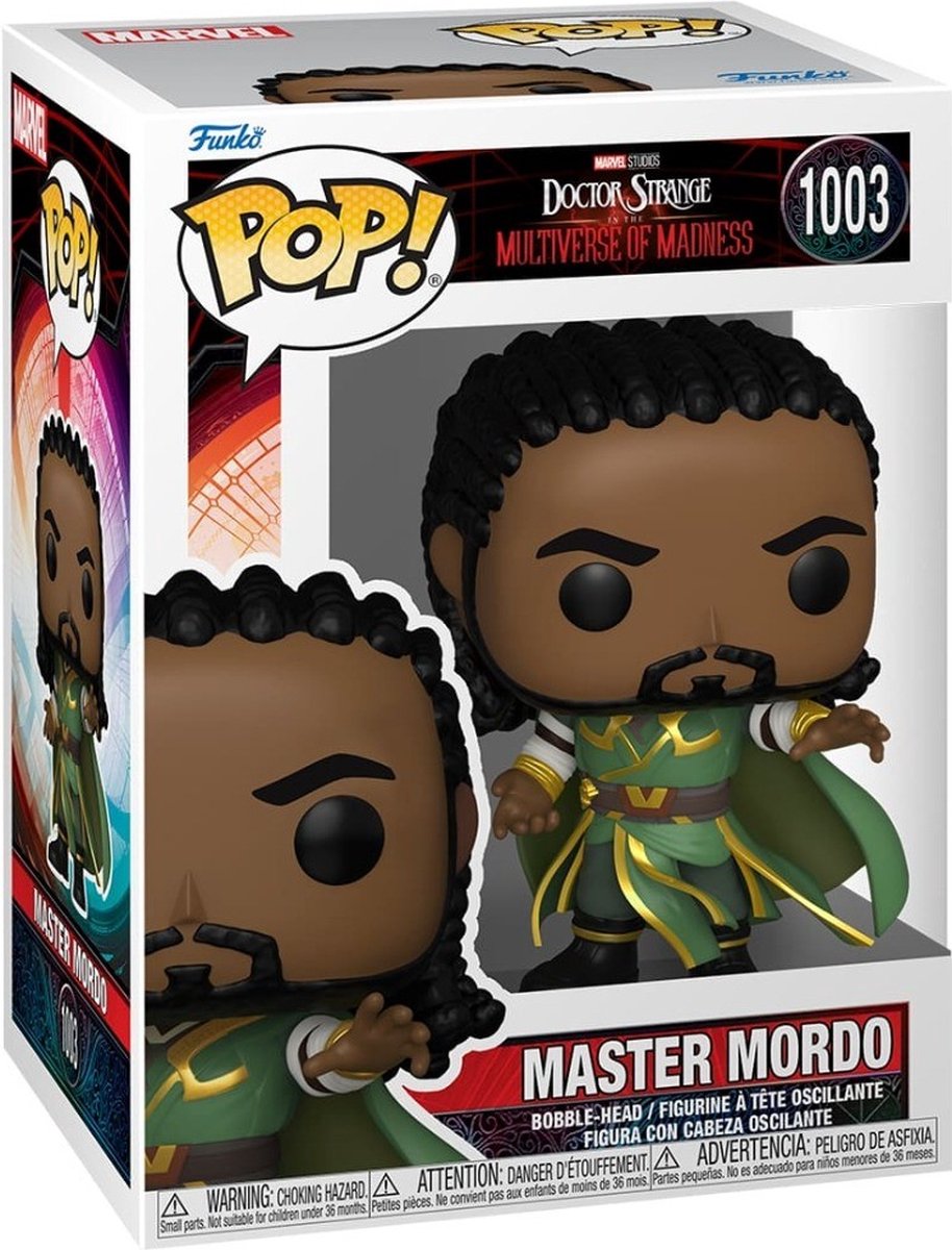 Funko doctor strange verzamelfiguur marvel doctor strange in the multiverse of madness pop! master mordo 9 cm multicolours