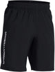 Under armour ua tech couture wordmark short-blk pantalones deportivos para niños - negro - blanco