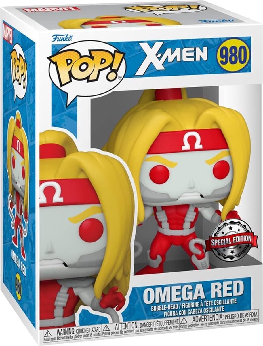 Funko pop! marvel: x-men - omega red exclusive