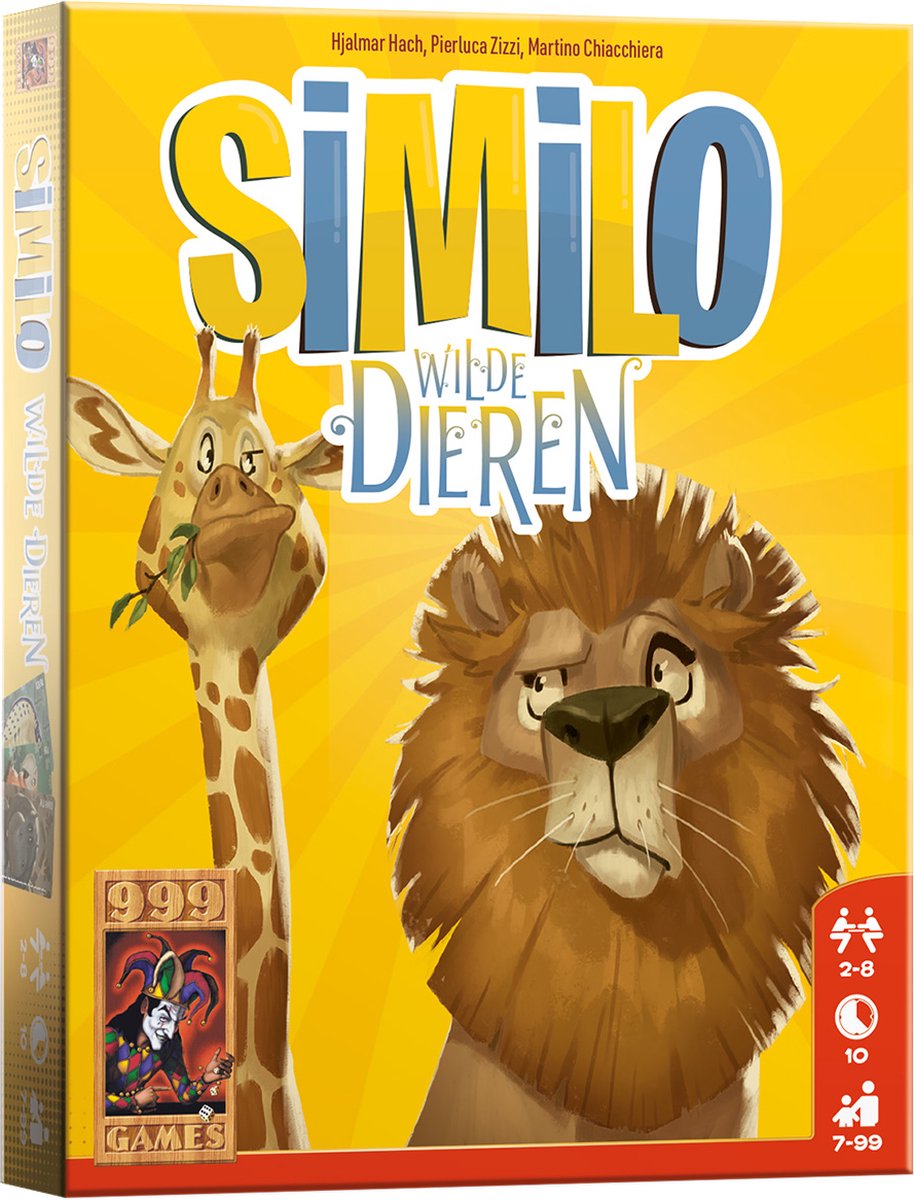 999games 999 games similo: wilde dieren kaartspel