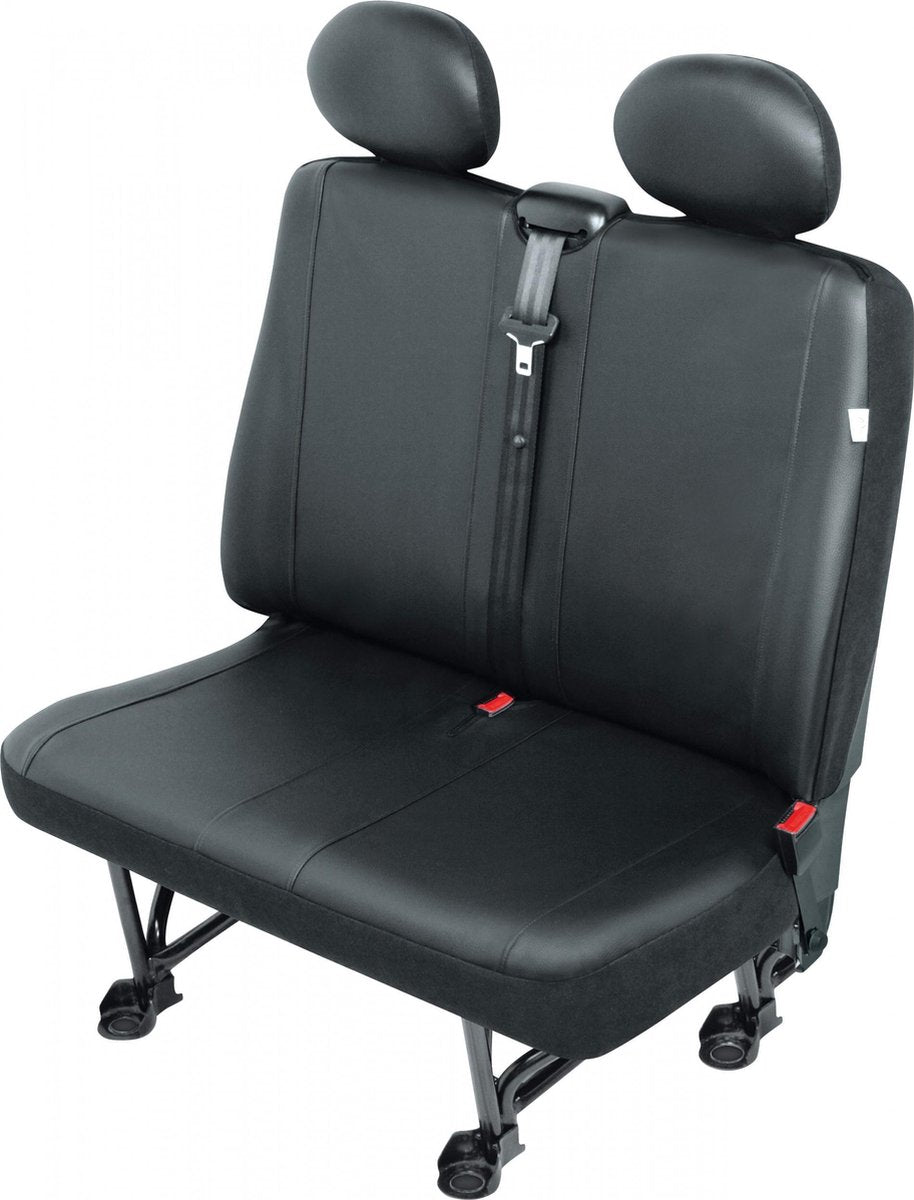 Coprisedile a cono ares - coprisedile per auto furgone - protezione per seggiolino auto - nero - pelle artificiale