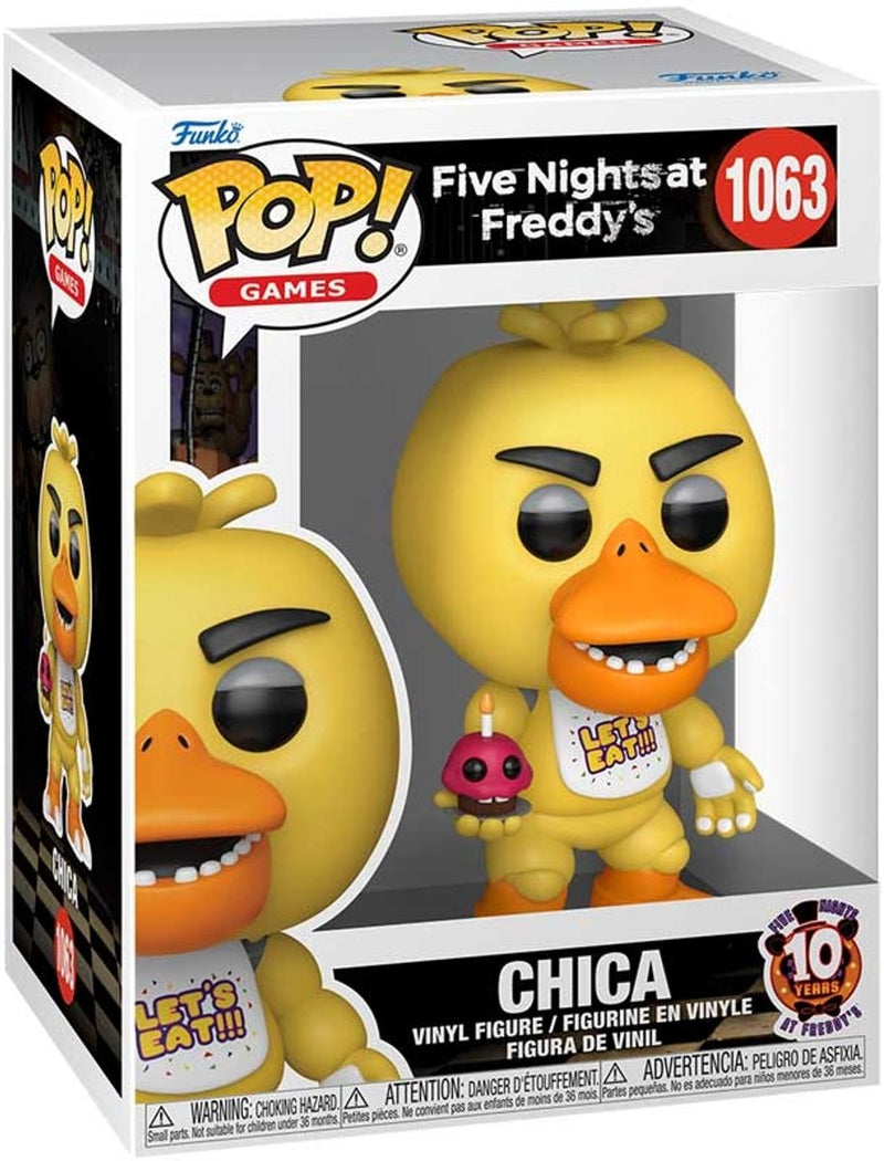 Funkopop! giochi: cinque notti da freddy's - chica w cupcake #1063