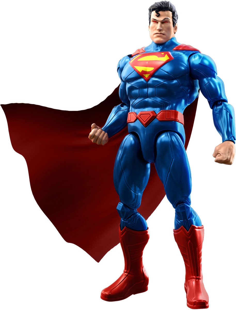 Figura Mattel DC Premier Superman - 16,5 cm con azione, luci e 10 suoni