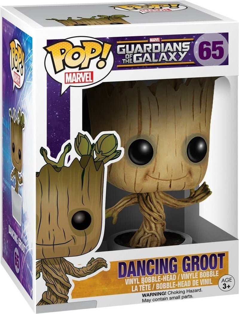 Funko pop Marvel Guardiani della Galassia che ballano in grande - bobblehead
