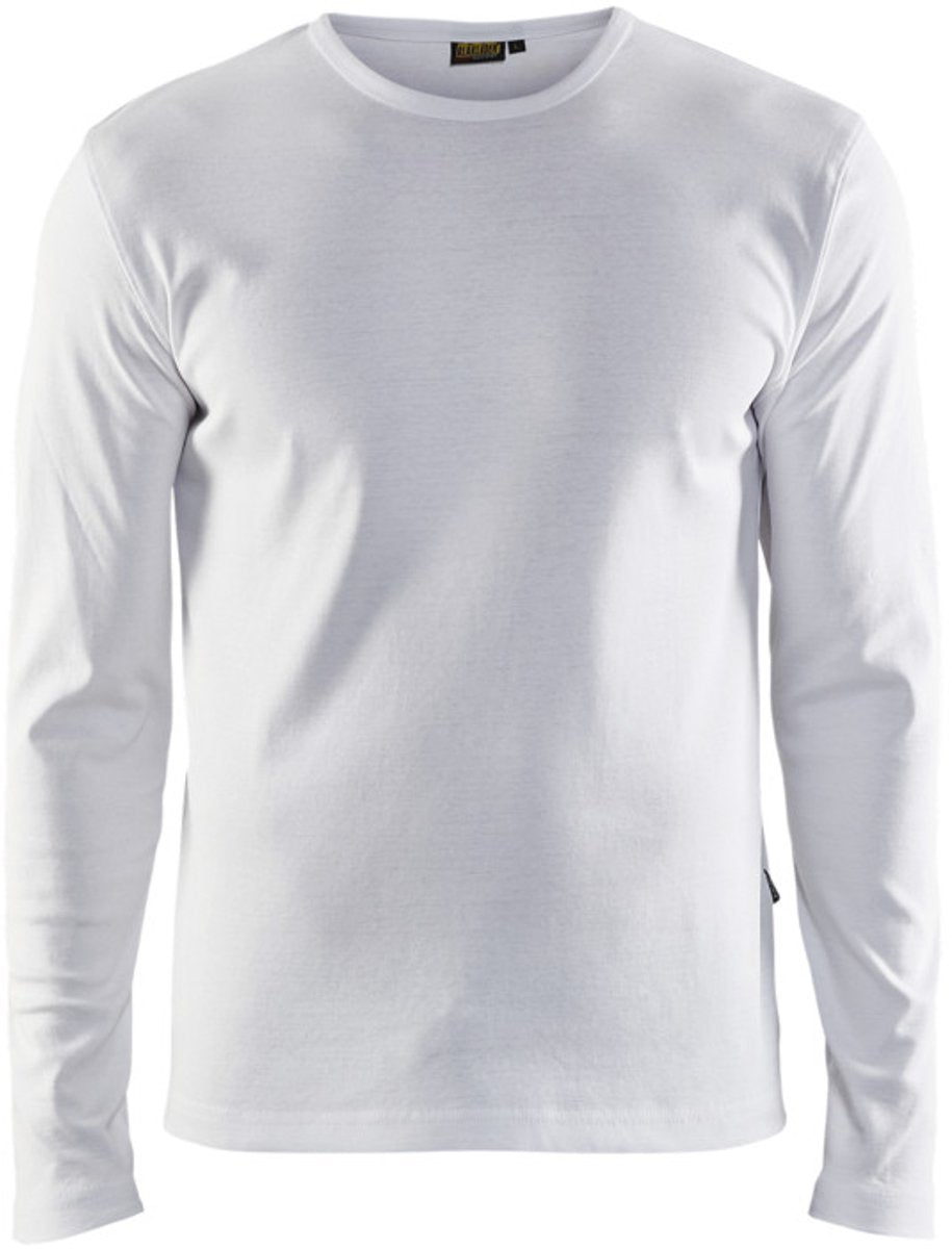 Blåkläder blaklader t-shirt manica lunga 3314-1032 - bianco - l