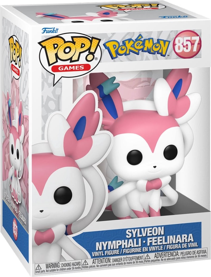 Juegos funko pop: pokémon sylveon - pop #857