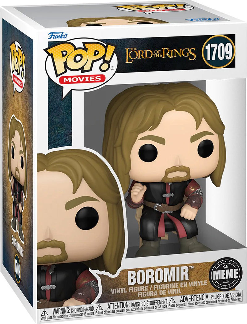 Funko pop film: il signore degli anelli - boromir (meme) pop #1709