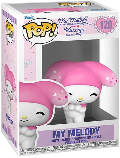 Funko hello kitty my melody figura in vinile 120 unisex pop! - neutro - standard