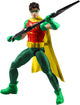 Action figure Mattel DC Premier Robin da 16,5 cm - con 22 punti di articolazione e mantello