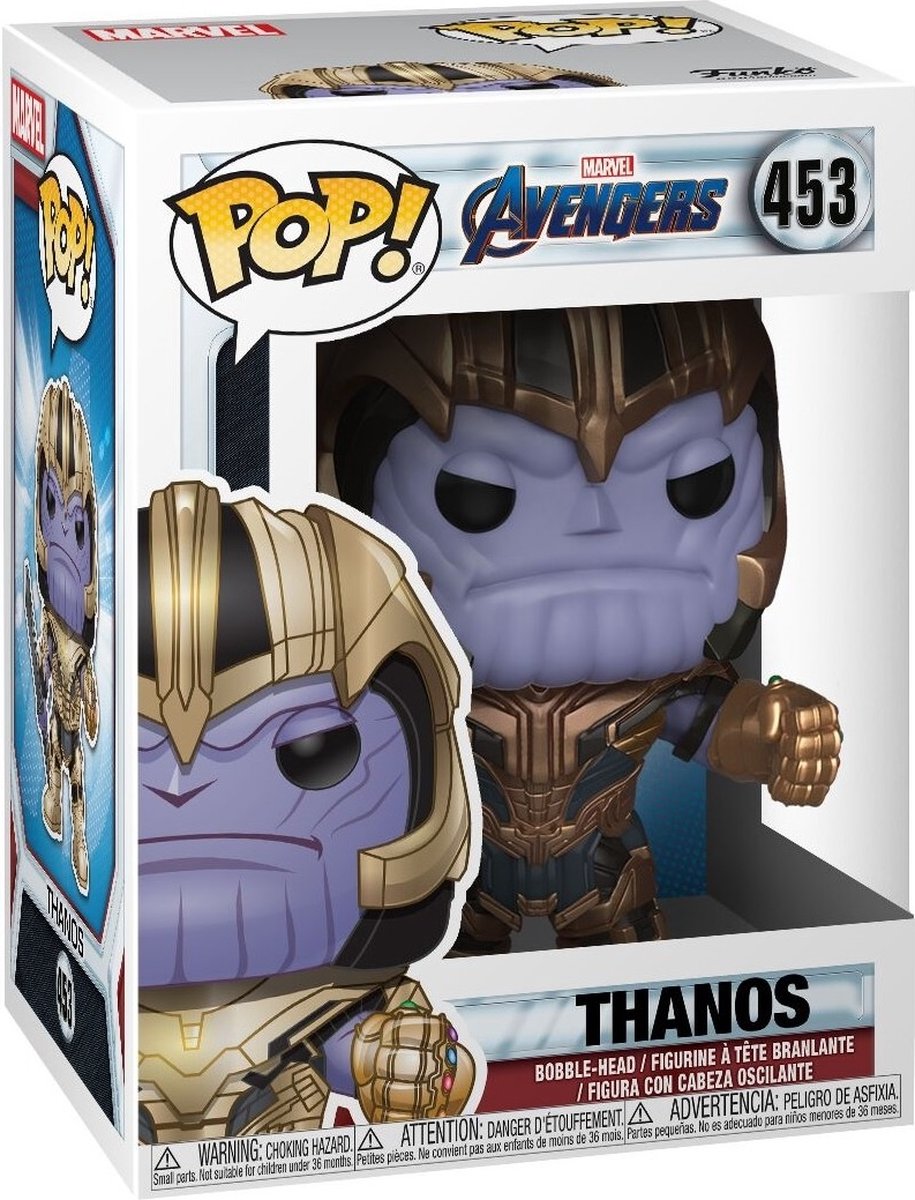 Funko pop marvel: thanos - pop #453