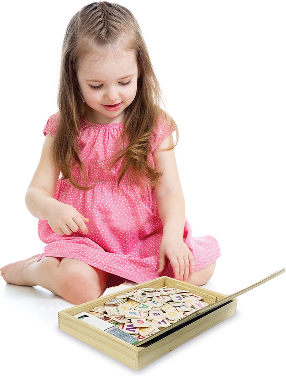 Lexibook bio giocattoli l'ecole des mots bilingue français - anglais - jeu en bois