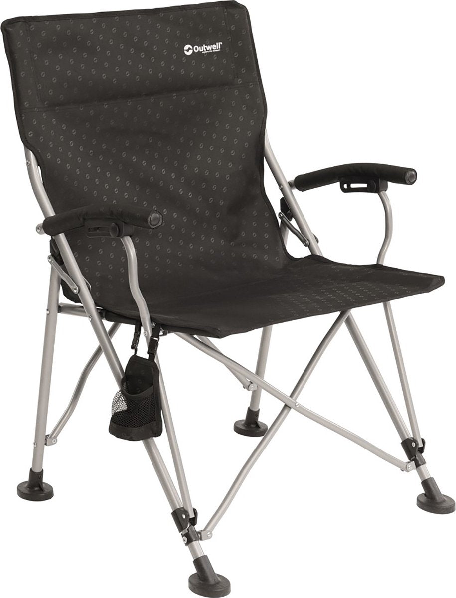 Sedia da campeggio Outwell Campo - nero argento