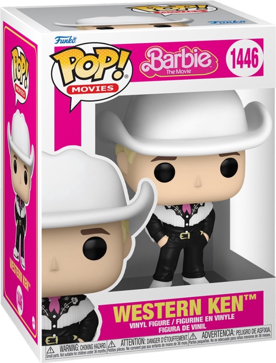 Funko pop movies: barbie - western ken - pop #1446