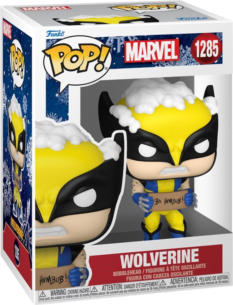 Funko pop meraviglia: vacanze - wolverine - pop #1285