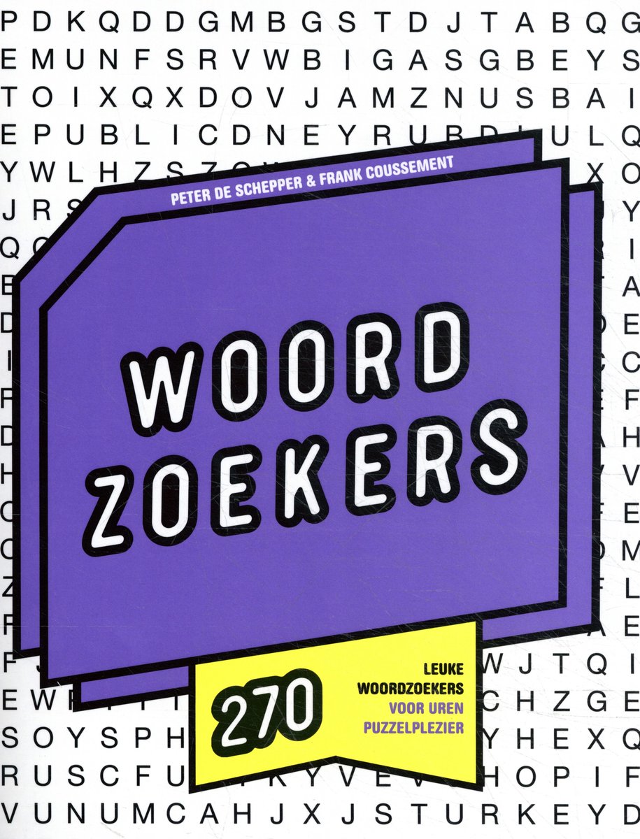 Brandless sans marque 270 ricerche di parole - libro puzzle