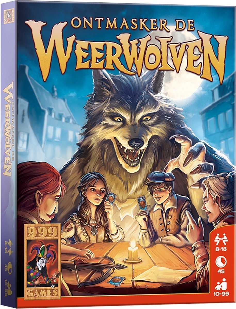 999games 999 Giochi Unmasker de Weerwolven Card Game