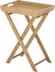 Bloomingville - tavolino vassoio adlene - beige - bambù