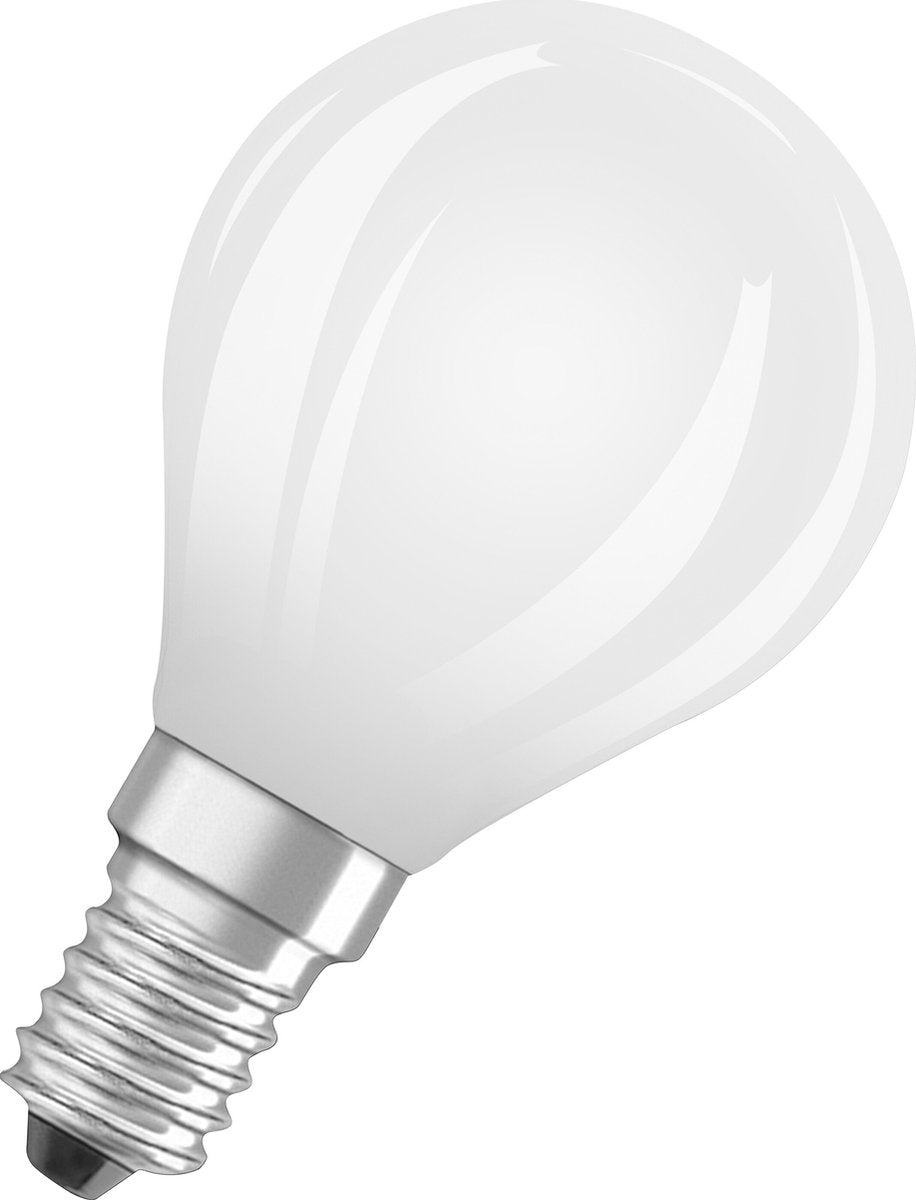 Osram ster filament lamp, e14-basis matglas ,warm wit (27-k), 8-6 lumen, substituut voor 6-w-verlichtingsmiddel niet-dimbaar, 3-pak