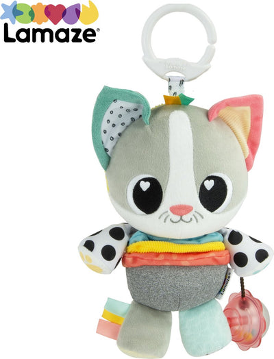 Lamaze Millie il gatto – Giocattolo educativo per bambini – Gioca e scopri – Peluche