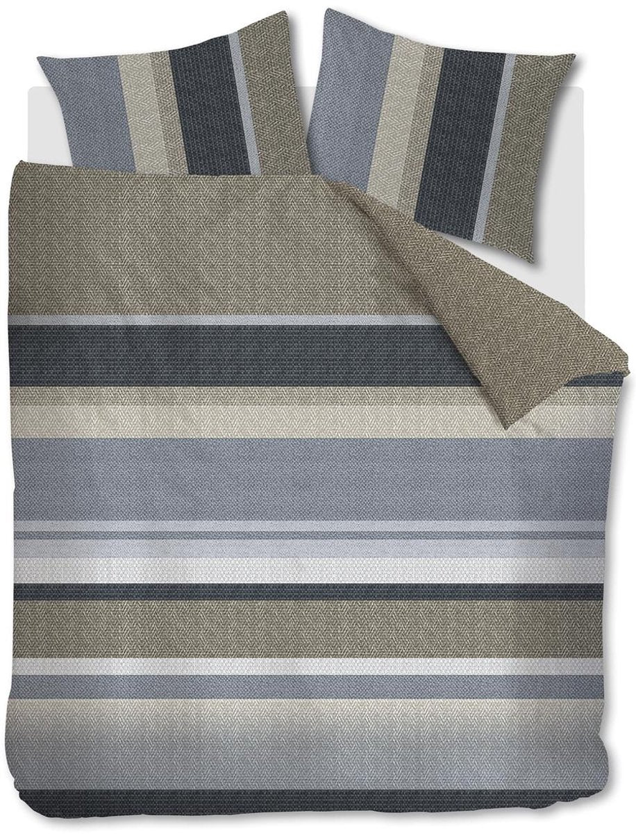Copripiumino Beddinghouse Jorren - twin xl - 260x200 220 - blu grigio