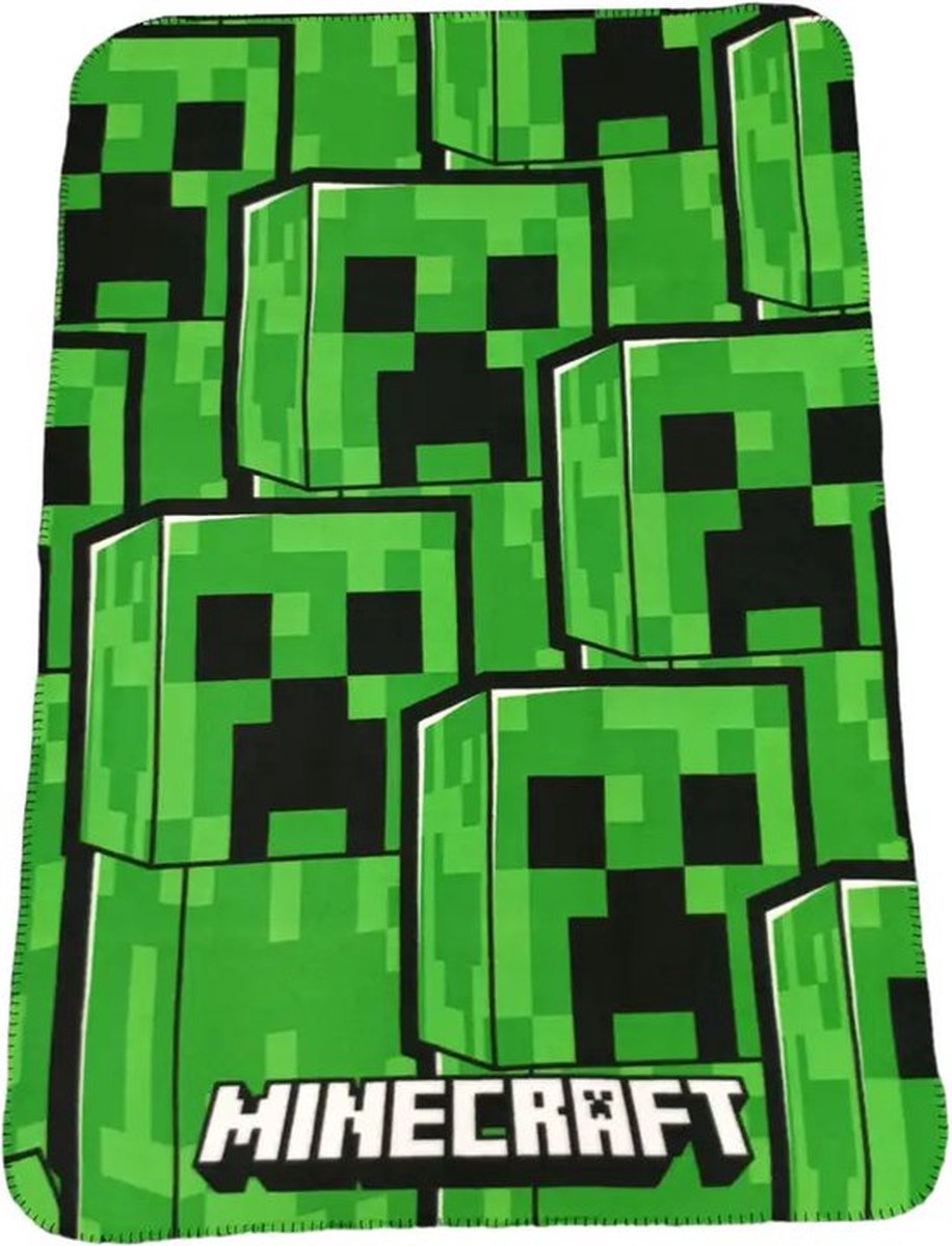 Konix Minecraft - coperta in pile - 100x140 cm (plaid)